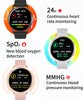 Blood Pressure  Bluetooth Call Sports Smart Watch